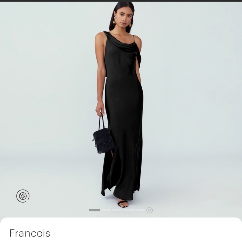 Fame and Partners Silk Francois Dress